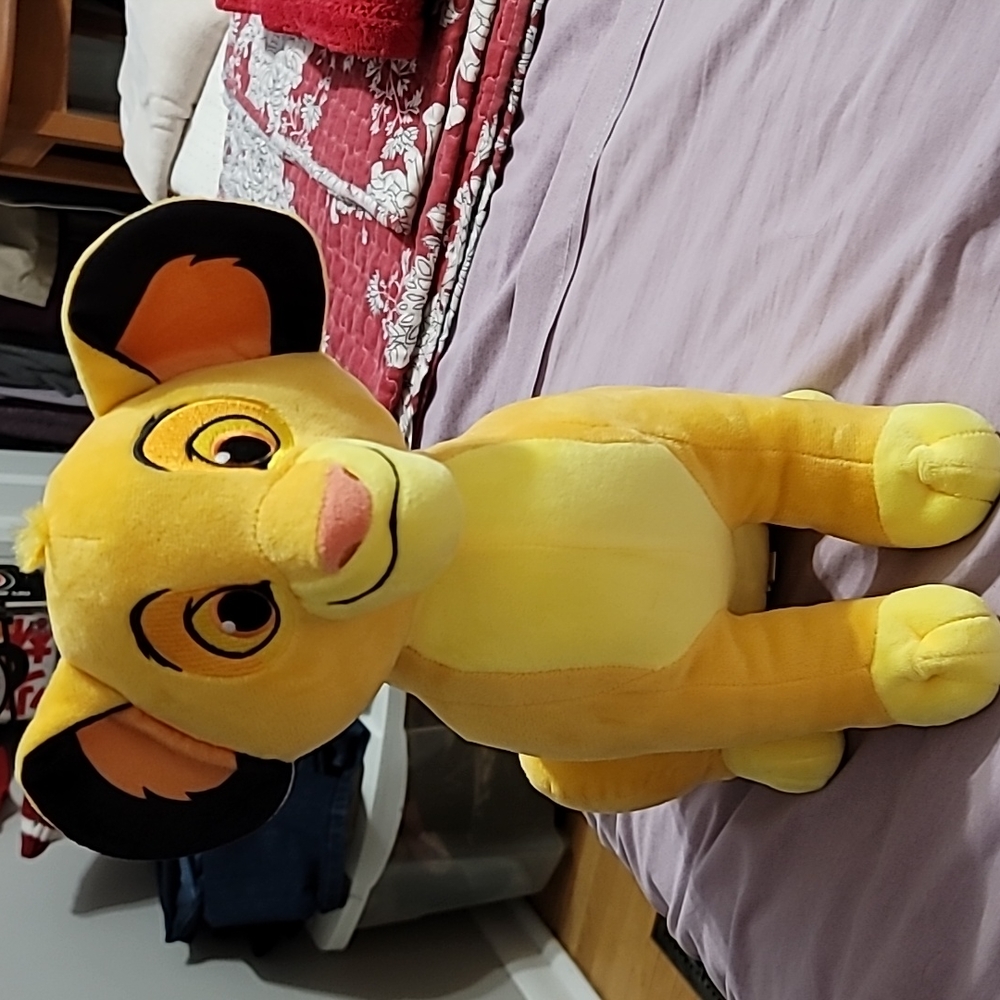 13 Inch High Simba Lion King Disney plush